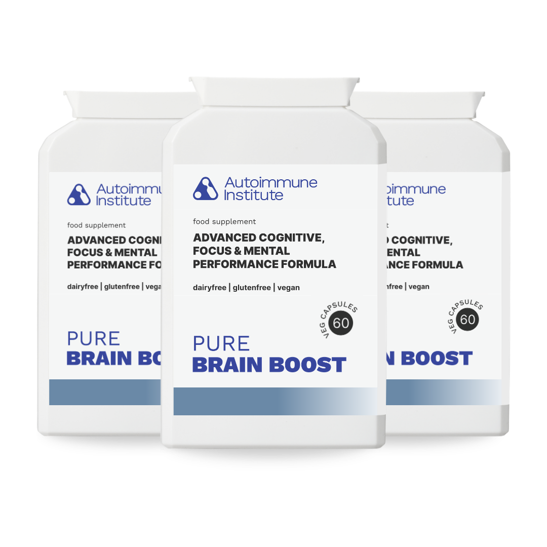 Pure BrainBoost | Research-Backed Nootropic for Focus, Performance & Recall - Autoimmune Institute