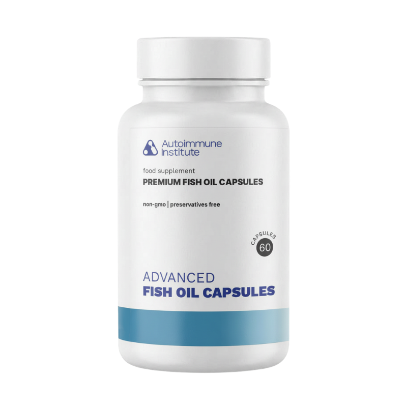 Advanced Fish Oil (High Quality, Micro Distilled Omega 3 Capsules) - Autoimmune Institute