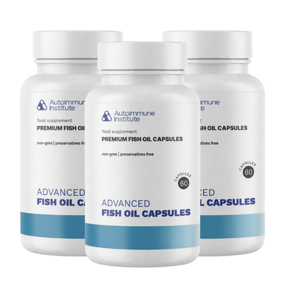 Advanced Fish Oil (High Quality, Micro Distilled Omega 3 Capsules) - Autoimmune Institute