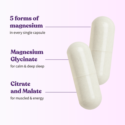 Advanced Magnesium | 5-Form Magnesium for Calm Energy, Muscle Ease & Better Sleep