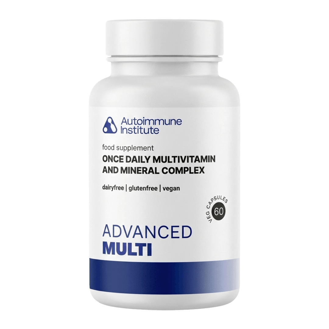 Advanced Multi (Multivitamin and Mineral Complex 5-MTHF, D3, K2, B12, CoQ10) - Autoimmune Institute