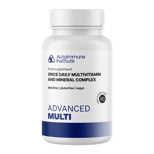 Advanced Multi (Multivitamin and Mineral Complex 5-MTHF, D3, K2, B12, CoQ10) - Autoimmune Institute
