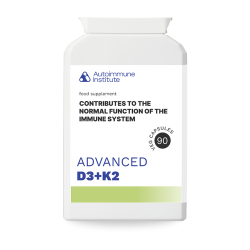 Advanced D3 + K2 - Vitamin D3 & K2 Supplement in 1 Capsule - Autoimmune Institute