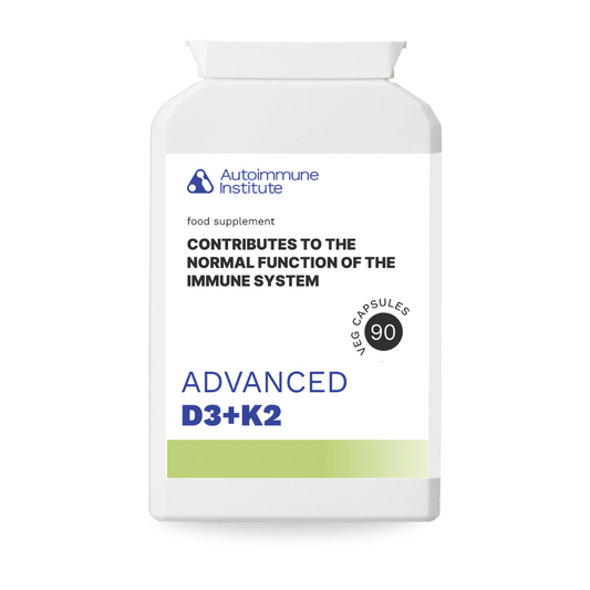 Advanced D3 + K2 - Vitamin D3 & K2 Supplement in 1 Capsule