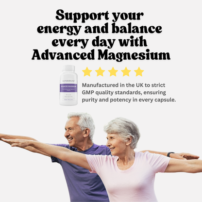 Advanced Magnesium | 5-Form Magnesium for Calm Energy, Muscle Ease & Better Sleep - Autoimmune Institute
