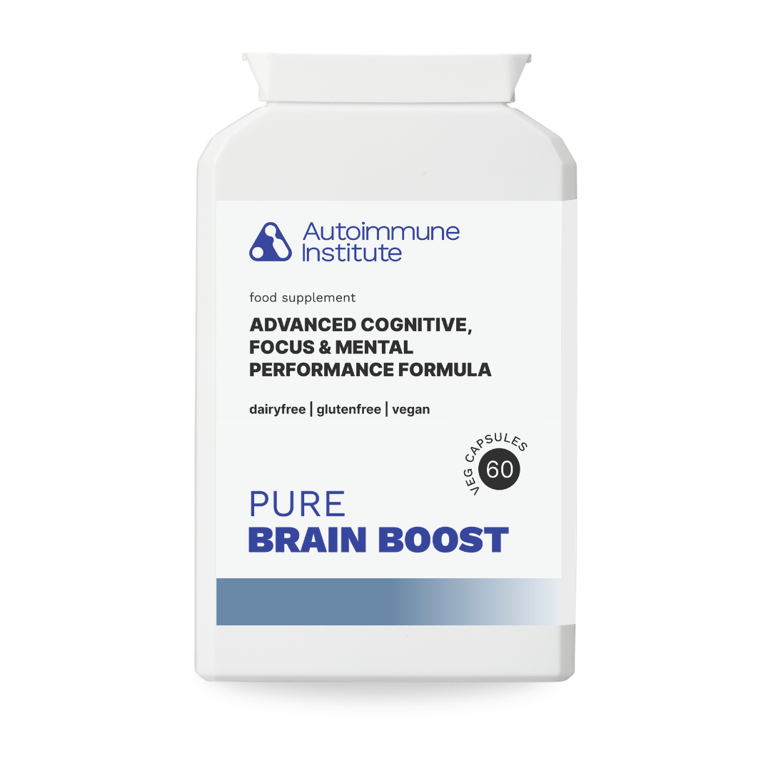 Pure BrainBoost | Research-Backed Nootropic for Focus, Performance & Recall - Autoimmune Institute