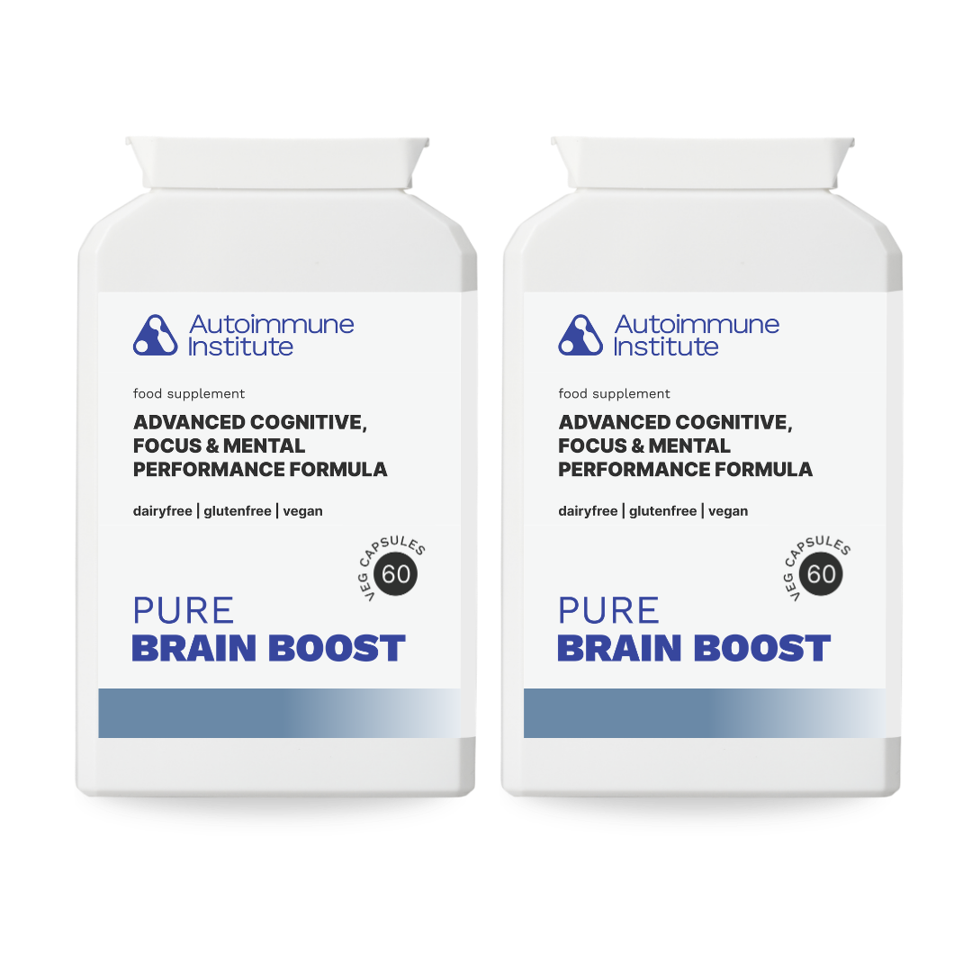 Pure BrainBoost | Research-Backed Nootropic for Focus, Performance & Recall - Autoimmune Institute