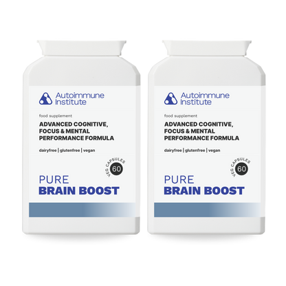 Pure BrainBoost | Research-Backed Nootropic for Focus, Performance & Recall - Autoimmune Institute