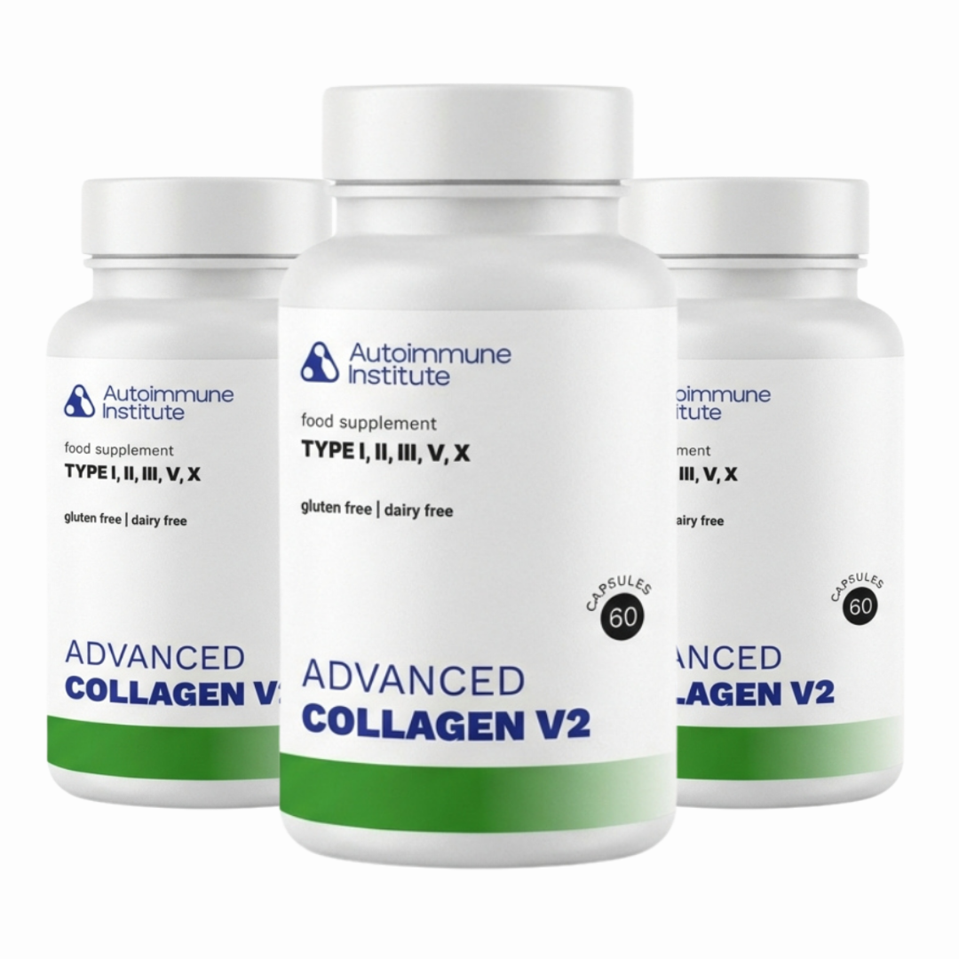 [New] Advanced Collagen V2 (Type I, II, III, V , X) - Autoimmune Institute
