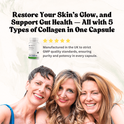 [New] Advanced Collagen V2 (Type I, II, III, V , X) - Autoimmune Institute