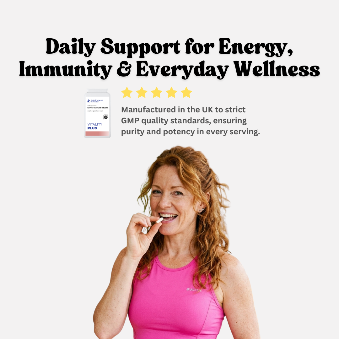 Vitality Plus - Natural Energy Supplement for Fatigue - Autoimmune Institute
