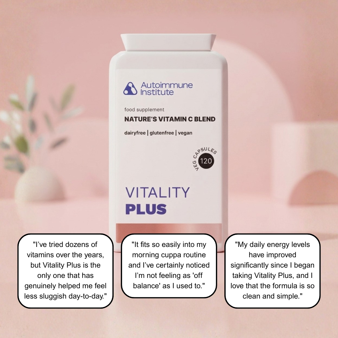 Vitality Plus - Natural Energy Supplement for Fatigue - Autoimmune Institute