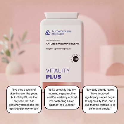Vitality Plus - Natural Energy Supplement for Fatigue - Autoimmune Institute