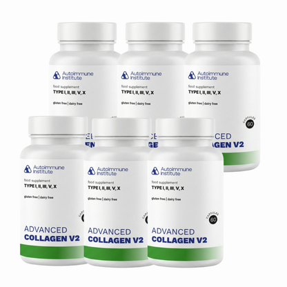 [New] Advanced Collagen V2 (Type I, II, III, V , X) - Autoimmune Institute