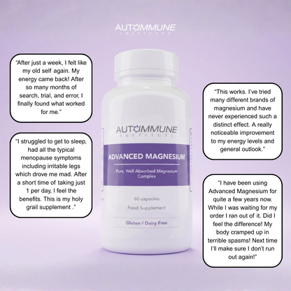 Advanced Magnesium | 5-Form Magnesium for Calm Energy, Muscle Ease & Better Sleep - Autoimmune Institute
