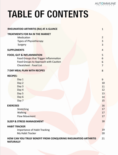 (Ebook) Conquering RA Naturally - Autoimmune Institute