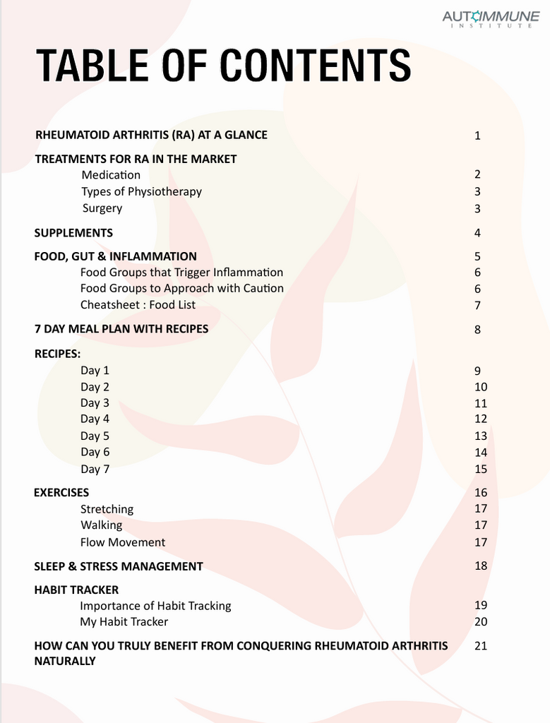 (Ebook) Conquering RA Naturally - Autoimmune Institute