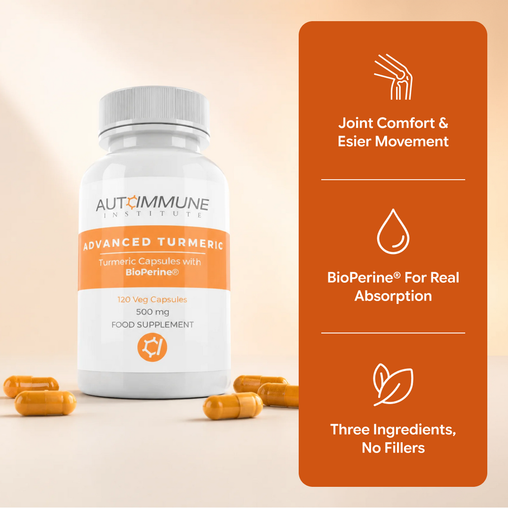 Advanced Turmeric - Organic Turmeric / Curcumin with Bioperine (Black Pepper)