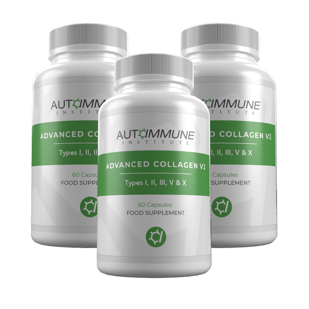 Advanced Collagen V2 (Type I, II, III, V , X) Priority Customer - Autoimmune Institute
