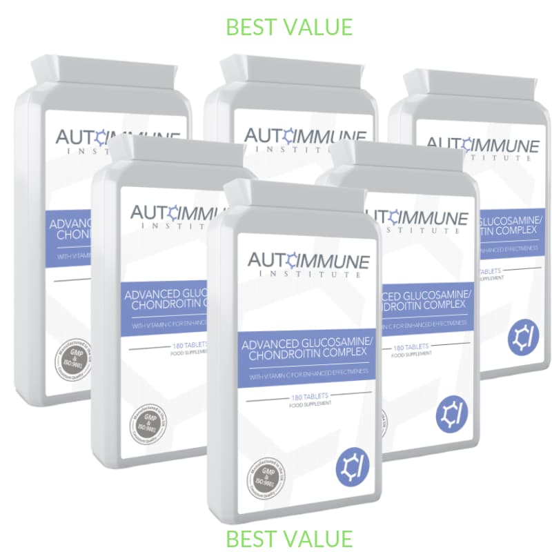 Advanced Glucosamine / Chondroitin Complex Five Pack - Autoimmune Institute