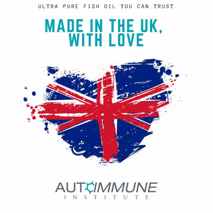 Advanced Fish Oil (High Quality, Micro Distilled Omega 3 Capsules) - Autoimmune Institute