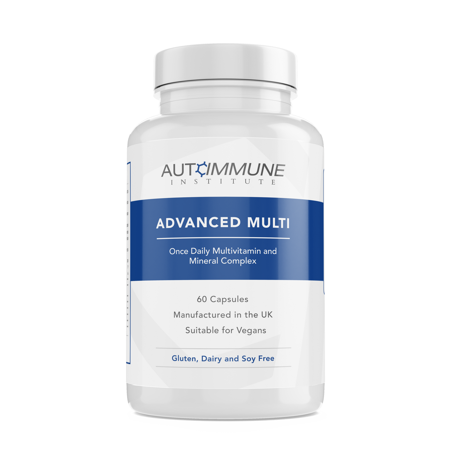 Advanced Multi (Multivitamin and Mineral Complex 5-MTHF, D3, K2, B12, CoQ10) - Autoimmune Institute