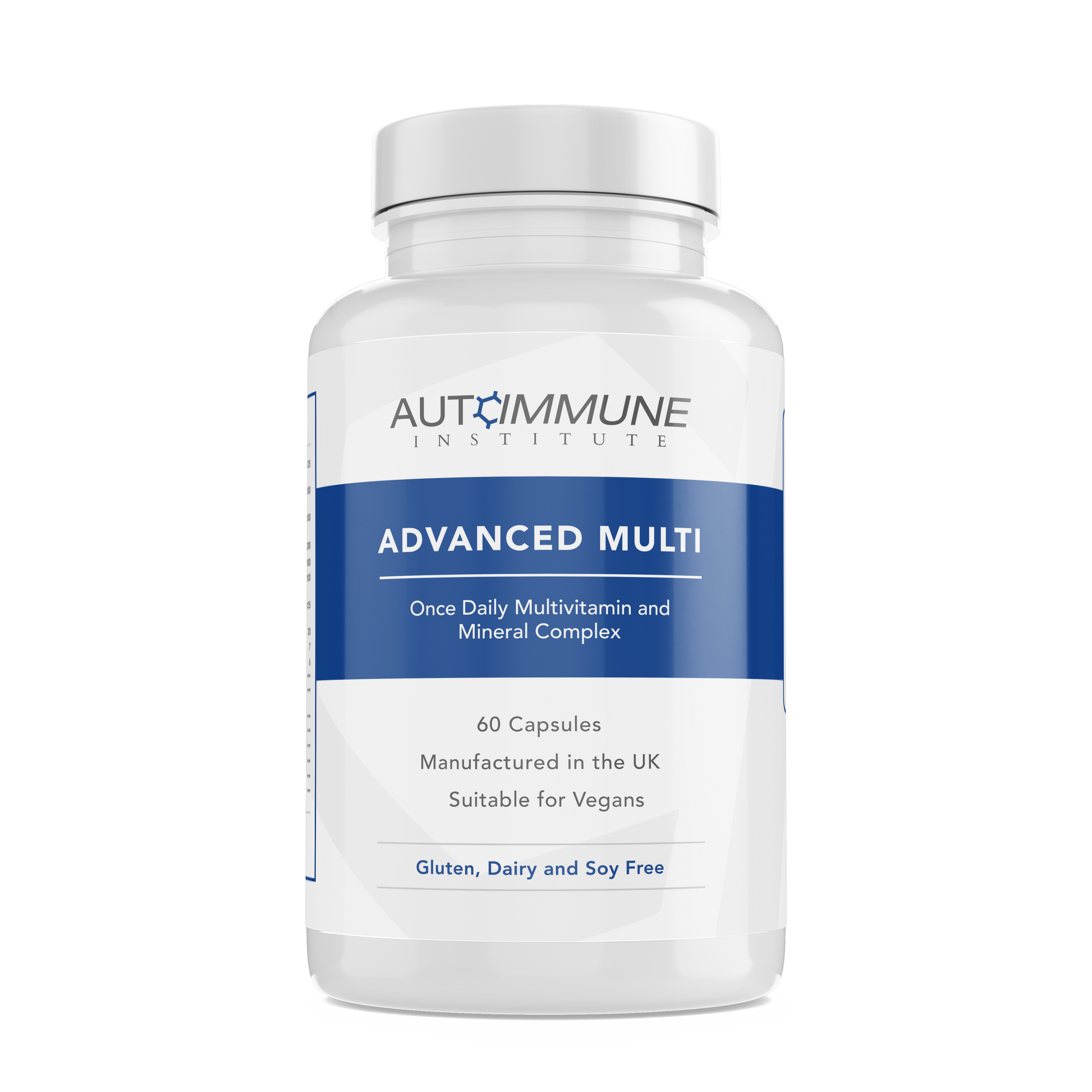 Advanced Multi (Multivitamin and Mineral Complex 5-MTHF, D3, K2, B12, CoQ10) - Autoimmune Institute
