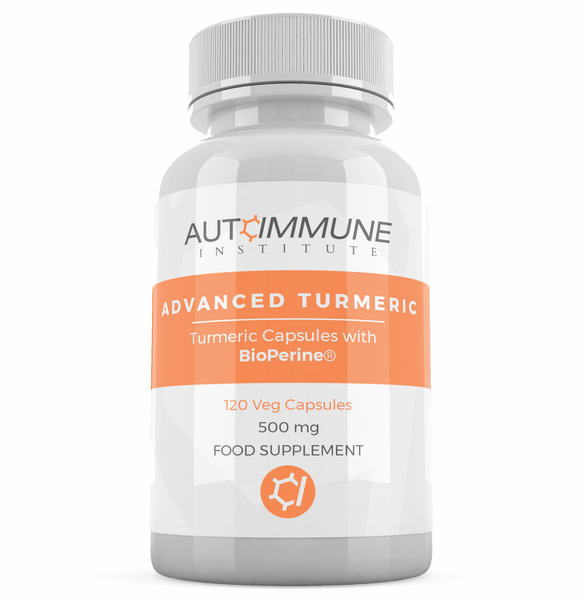 Advanced Turmeric - Turmeric / Curcumin with Bioperine (Black Pepper). - Autoimmune Institute