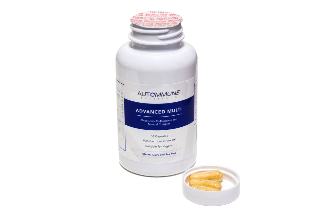 Advanced Multi (Multivitamin and Mineral Complex 5-MTHF, D3, K2, B12, CoQ10) - Autoimmune Institute
